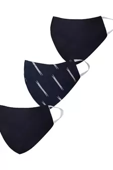 Pack Of 3 Floral And Abstract Printed Reusable Anti Comfortable Face Mask