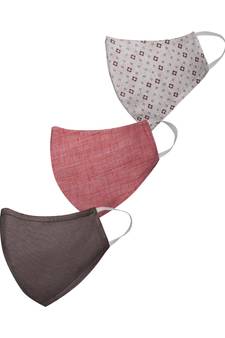 Pack of 3 Floral and Abstract Printed Reusable Anti Comfortable face mask