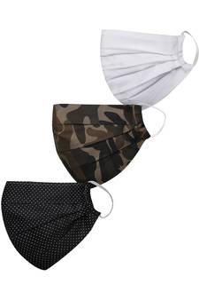 Pack of 3 Floral and Abstract Printed Reusable Anti Comfortable face mask