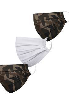 Pack of 3 Floral and Abstract Printed Reusable Anti Comfortable face mask