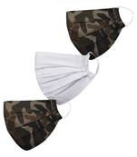 Pack of 3 Floral and Abstract Printed Reusable Anti Comfortable face mask