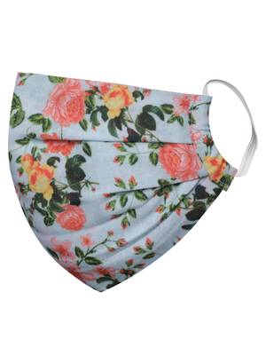 Pack of 3 Floral and Abstract Printed Reusable Anti Comfortable face mask 3