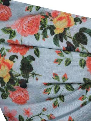 Pack of 3 Floral and Abstract Printed Reusable Anti Comfortable face mask 4