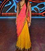 Anushka Sharma Indian Traditional Bollywood Designer Partywear saree, Fancy Saree