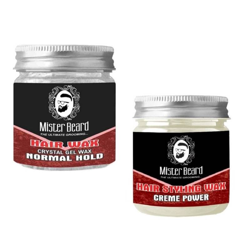 100gm Hair Wax Normal Hold With 100gm Hair Styling Wax By Mister Beard