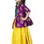 Girls Yellow Lehenga Choli Dress 