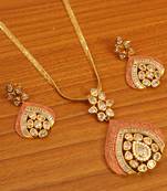 White Cubic Zirconia Pendants