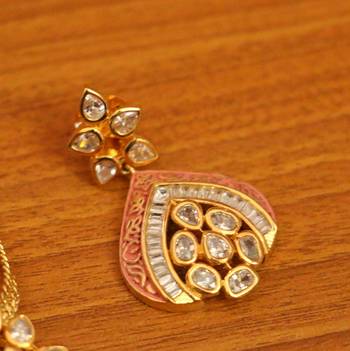 White Cubic Zirconia Pendants 3
