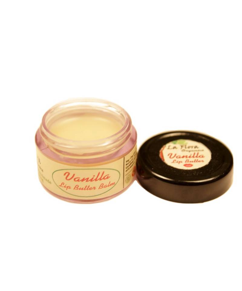 10 gms Vanilla Lip butter balm La Flora Organics 3254940