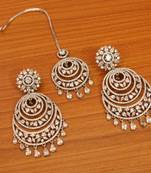 White Citrine Danglers-Drops