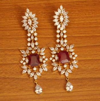 Red Ruby       Danglers-Drops 1