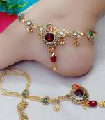 Red diamond anklets