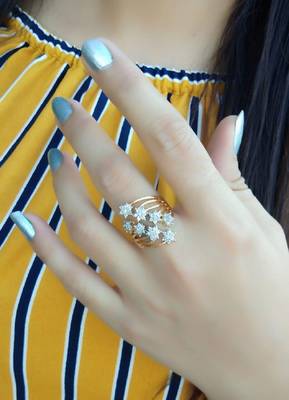 White diamond rings 1