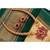 Traditional Matt Gold Finish Trunk Design Necklace with Real Kemp Stone Lotus Pendant and Matching Jhumkas