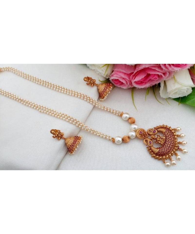 Beautiful Pearl Cluster Long Haar with 