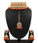Red necklace-sets