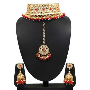 Red necklace-sets 1