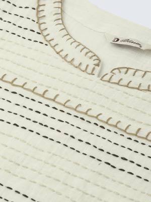 White printed cotton kurtas-and-kurtis 4