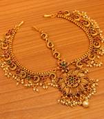 Multicolor Pearl Maang-Tikka