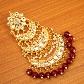 Red Ruby Maang-Tikka 1