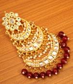 Red Ruby Maang-Tikka