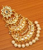 White Pearl Maang-Tikka