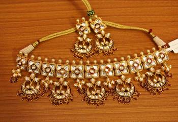 Red Pearl Necklace-Sets 1