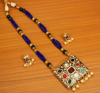 Multicolor Ruby Necklace-Sets 1