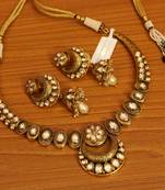 White Pearl Necklace-Sets
