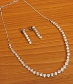 White Necklace-Sets