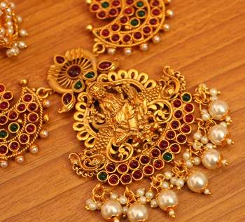 Red Ruby Necklace-Sets 2