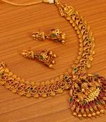 Red Ruby Necklace-Sets