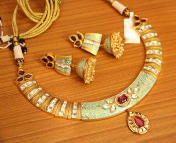 Red Ruby Necklace-Sets 1