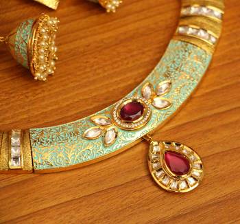 Red Ruby Necklace-Sets 2