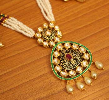 Black Ruby Necklace-Sets 2