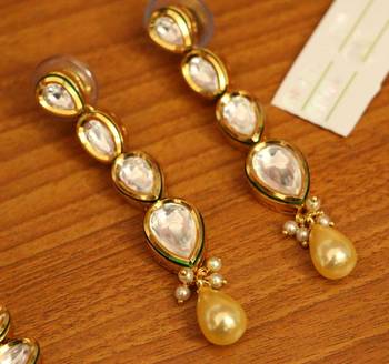 White Pearl Necklace-Sets 3