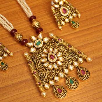 Red Ruby Necklace-Sets 2