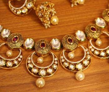 Red Ruby Necklace-Sets 2