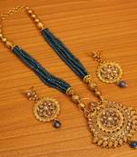 Gold Zircon Necklace-Sets