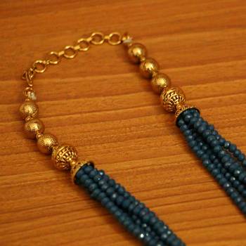 Gold Zircon Necklace-Sets 3