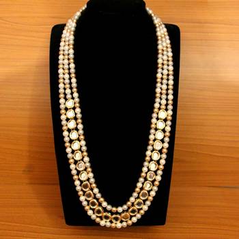 White Pearl Necklace-Sets 2