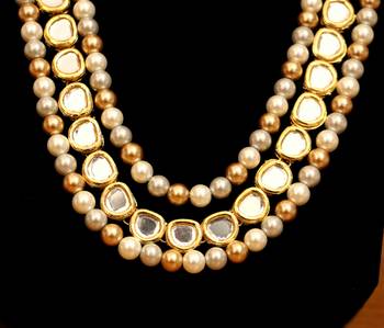 White Pearl Necklace-Sets 3