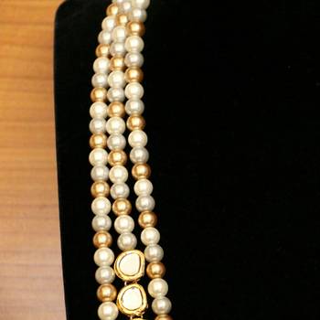 White Pearl Necklace-Sets 4
