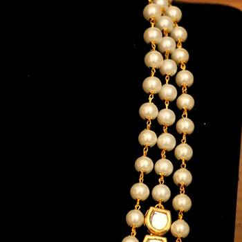 White Pearl Necklace-Sets 3
