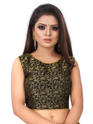 Wine plain satin saree with blouse 5