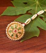  Designer Classic Kundan Pearl Stone Maang Tikka or Borla Headpiece for Wedding