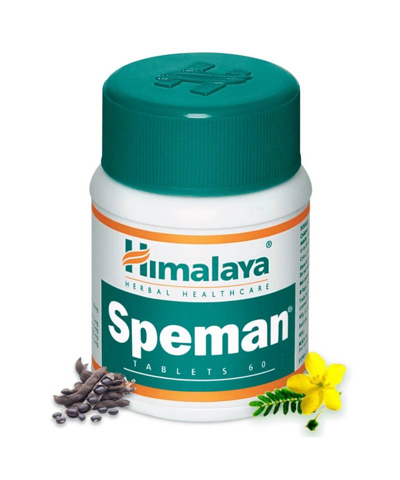 5 X Himalaya Herbals Speman Tablet - 300 Tablets
