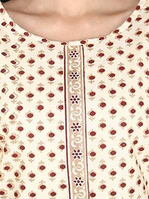White printed cotton tops 5