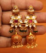 Red Jhumkas
