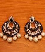 Blue Pearl Danglers-Drops